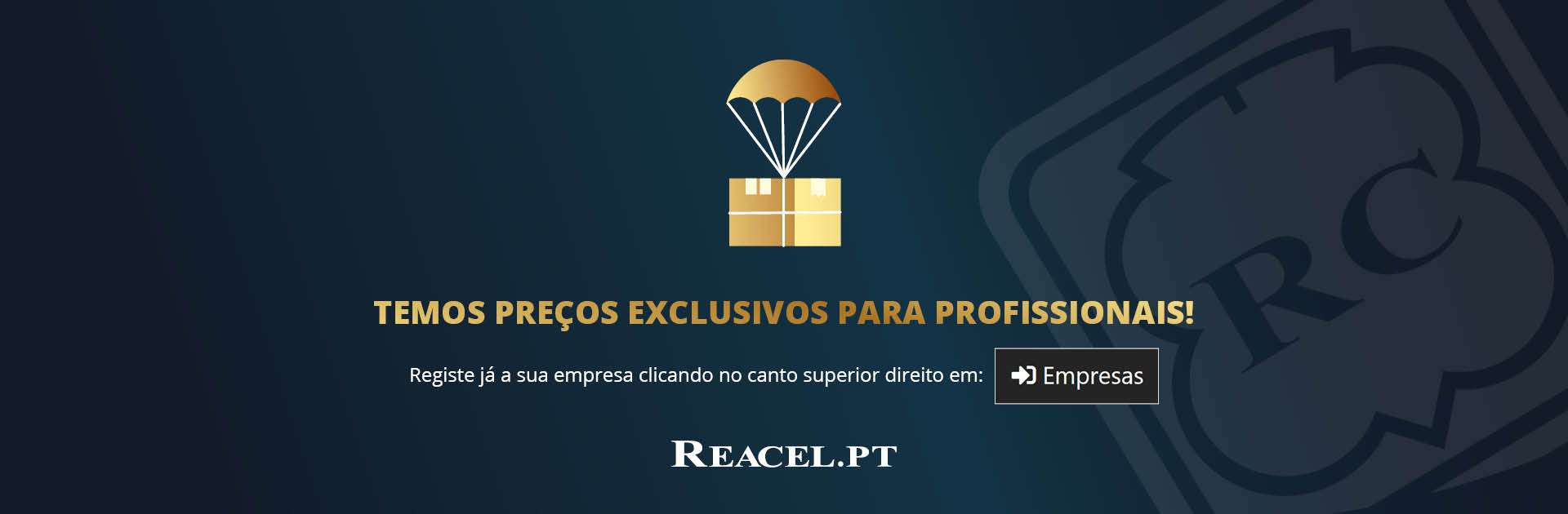Temos preços para profissionais